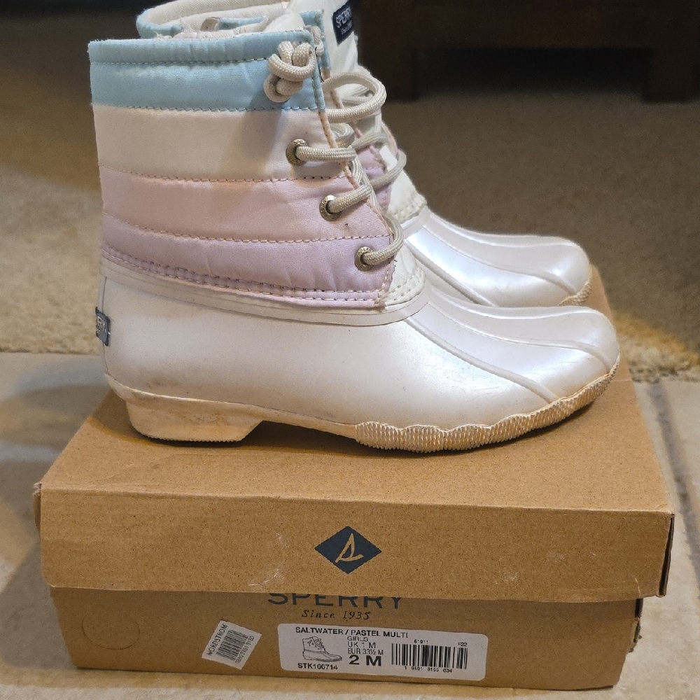 Sperry Girls' Rain Boots